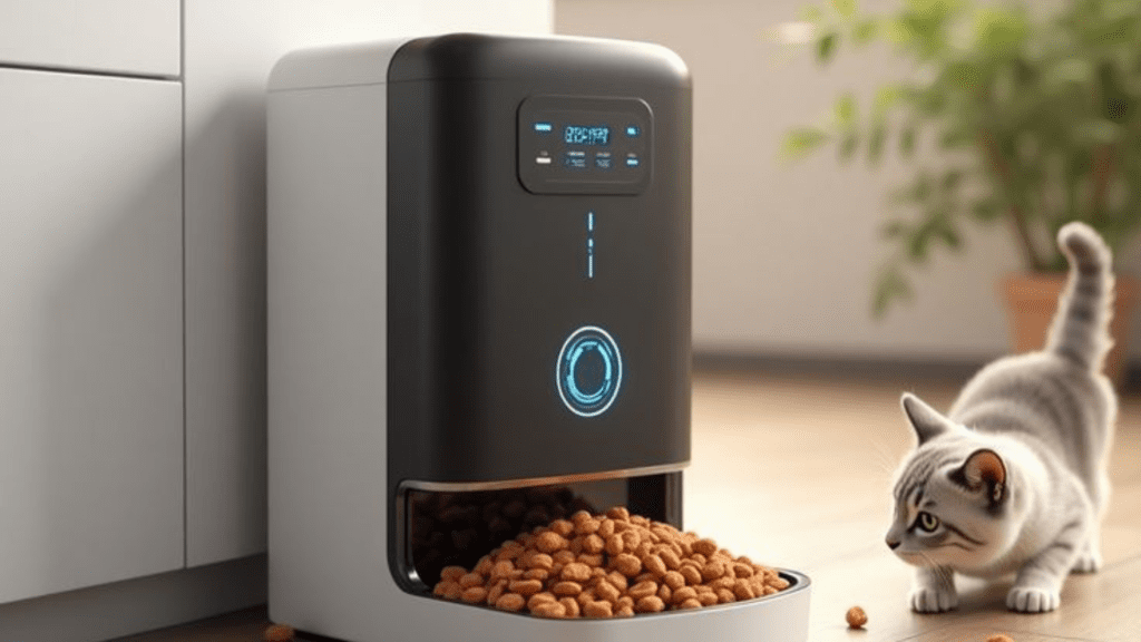 Sinergia Pet-Tech: Alimentadores Automáticos que Mimam Seu Animal 2 Alimentador Automatico