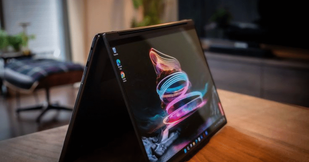 Review: Lenovo Yoga 9i 2-in-1 Aura Edition – Elegância, Versatilidade e Desempenho Premium 2 Lenovo Yoga 9i Gen 9 2 in 1 14″ 2024 Review Graceful Balancing Act Yanko Design