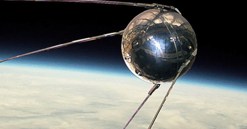 A História da Corrida Espacial: Uma Linha do Tempo das Principais Conquistas 3 Sputinik 1957