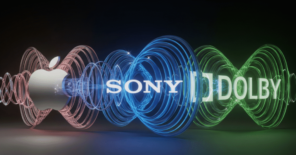 A Batalha pelo Áudio Espacial: Como Apple, Sony e Dolby Estão Disputando o Futuro do Som Imersivo 2 Audio espacial