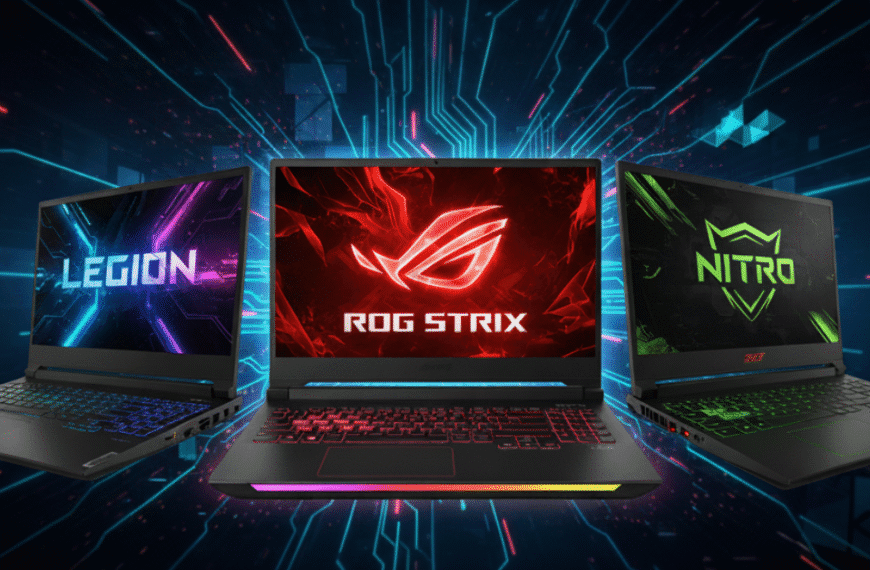 Notebook Gamer 2025: Lenovo Legion Pro 7i vs ASUS ROG Strix G16…