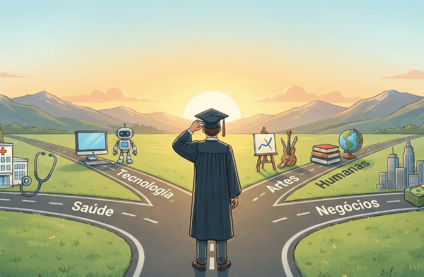 Acabei o Ensino Médio e Bateu a Dúvida: Qual Área Seguir Agora?