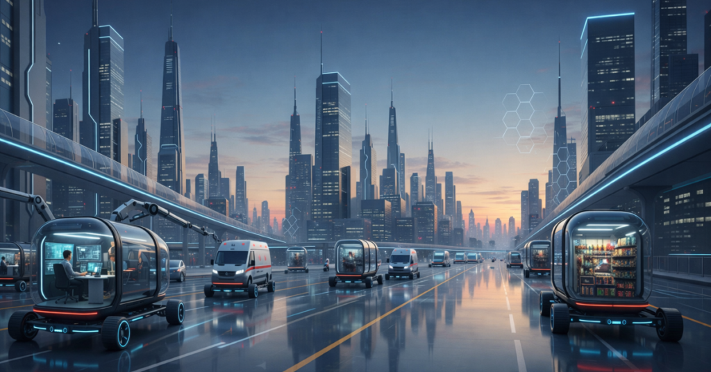 Mobilidade Modular: A Revolução do "Camaleão" sobre Rodas 2 Mobilidade Camaleao