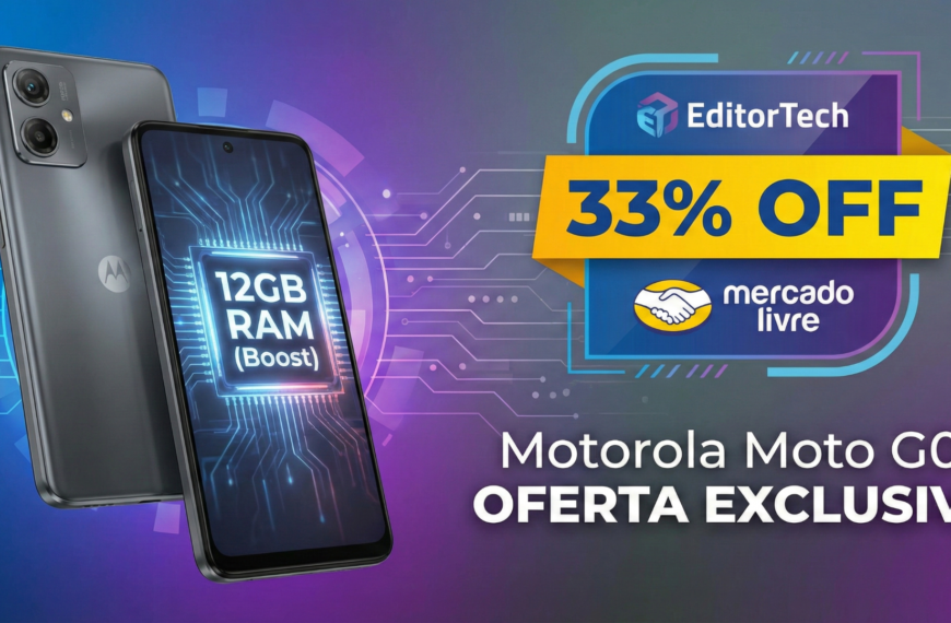 Motorola Moto G05 com 12GB de RAM (Boost) com 33%OFF no Mercado…